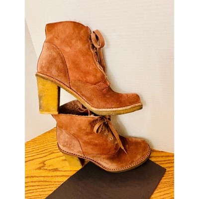 UGG Australia Sofia soft suede leather sherpa lined boots in Cinnamon color sz9