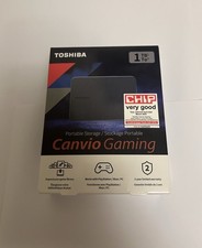 Image of Toshiba Canvio Gaming 1TB Portable External Hard Drive, USB 3.2
