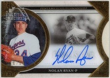 Nolan Ryan 2020 Five Star Pentamerous Penmanship Autograph Card #PP-NR 10/15