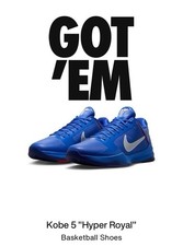 Kobe 5 Protro - Hyper Royal - Size 13 - PRE-S...