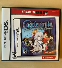 Konami’s Best Castlevania: Dawn of Sorrow Nintendo DS, Tested,Case, No Manual