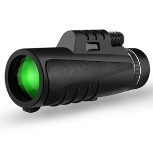 Portable 16x50 Zoom Monocular Telescope BAK4 Prism Long Range Rainproof Hunting