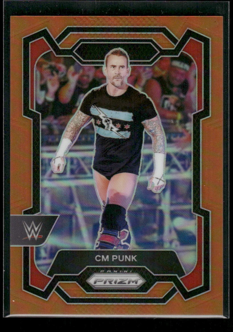 2024 Prizm WWE CM Punk #122 Orange /99