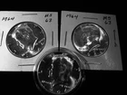 1964 KENNEDY SILVER HALF DOLLARS (3)  ONE+ OZ OF SILVER MS BU