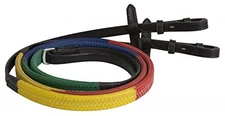 Showman Multi-Color English Training Reins