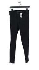 Next Women's Jeans UK 8 Black Cotton with Elastane, Lyocell Modal Jegging