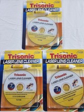 3 Pack DVD Player Lens Cleaner Disc with Cleaning Solution Laser Lens Cleaning