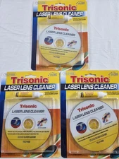 3 Pack  DVD Player Lens Cleaner Disc with Cleaning Solution Laser Lens Cleaning