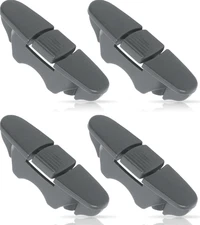 4 Whirlpool Dishwasher Stop Track Top Upper Rack Clip Washer Replacement Parts