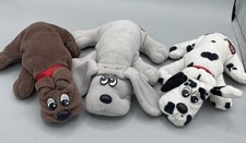 Lot of 3 Vintage Tonka Pound Puppies 1986 6  Tonka Small Puppy Dog Rumple Skins