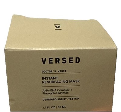 VERSED Doctor's Visit Instant Resurfacing Mask 1.7 fl oz | Brightening New
