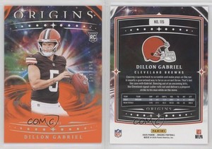 2025 Panini Origins Rookies Orange /149 Dillon Gabriel #115 Rookie RC
