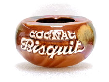 Cendrier publicitaire en céramique Ricard " Cognac Bisquit "