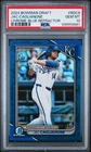 2024 BOWMAN DRAFT CHROME-BLUE REFRACTOR #BDC8 JAC CAGLIANONE 2/150 PSA 10