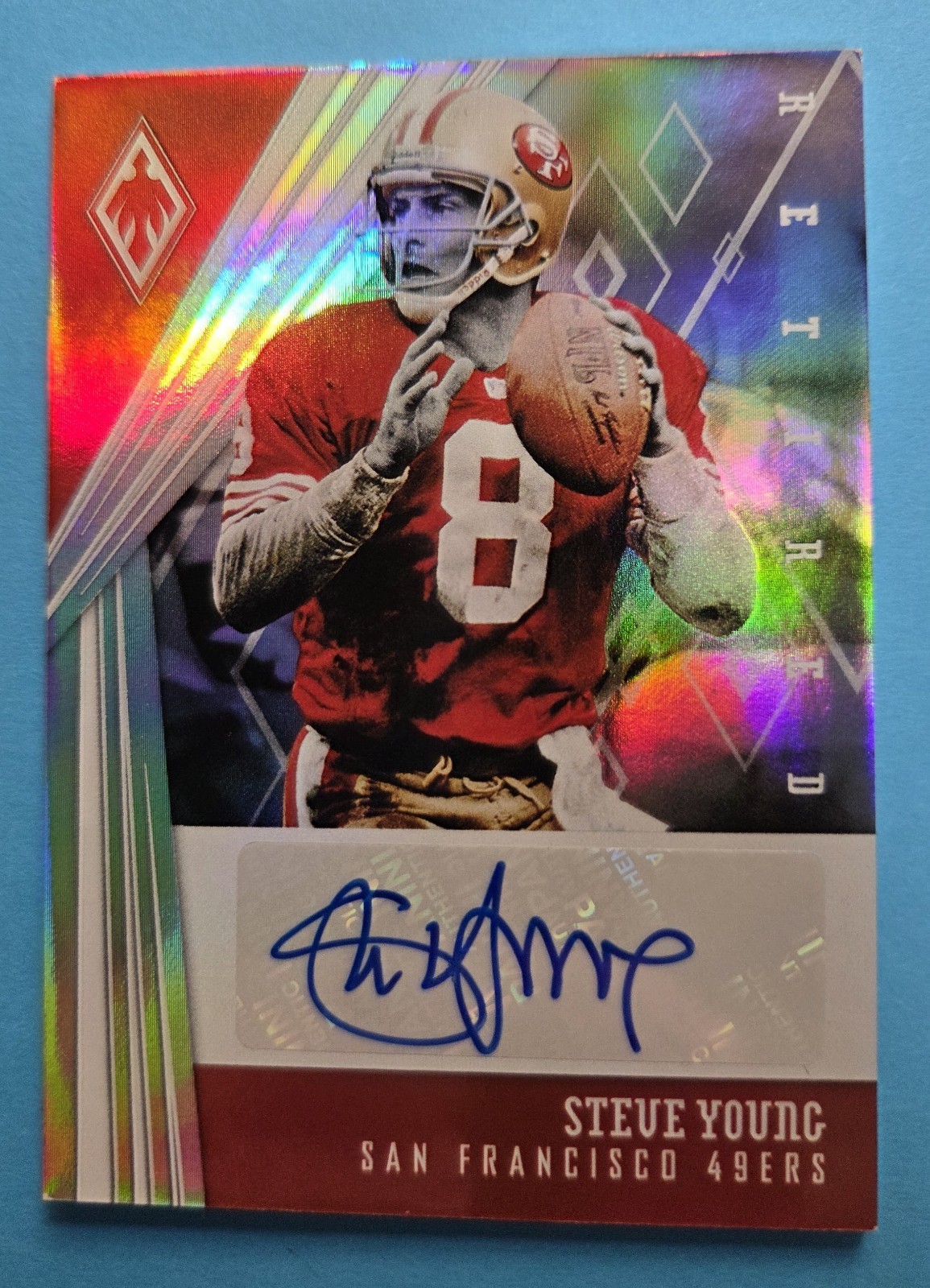 STEVE YOUNG  2019 Panini Phoenix Retired Signatures Auto 126/149 #RS-SY 49ers 