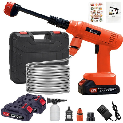 #ad Cordless Pressure Washer Portable Power Cleaner Water Spray Gun Battery Tool $45.29
