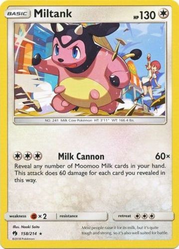 Miltank - 158/214 - Rare - Lightly Played