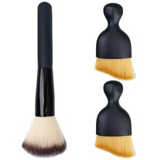 3 Pack Microfiber Duster, Small Dust Brushes, Feather Soft Black