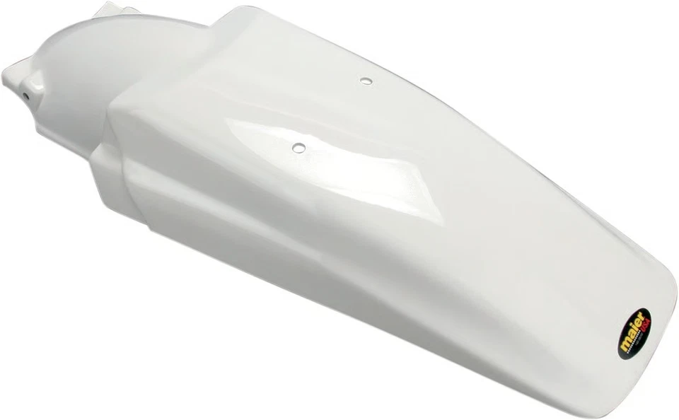 Guardabarros trasero estilo Maier Mfg MX - blanco moto 123041 M12304W Foto 2 de 4