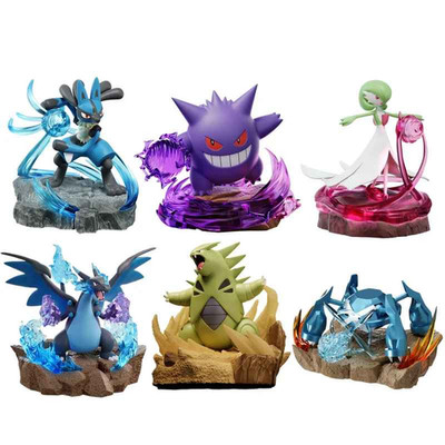 Pokemon Full Force Battle Series Luminous Effect Anime Action Figur Spielzeug Geschenk