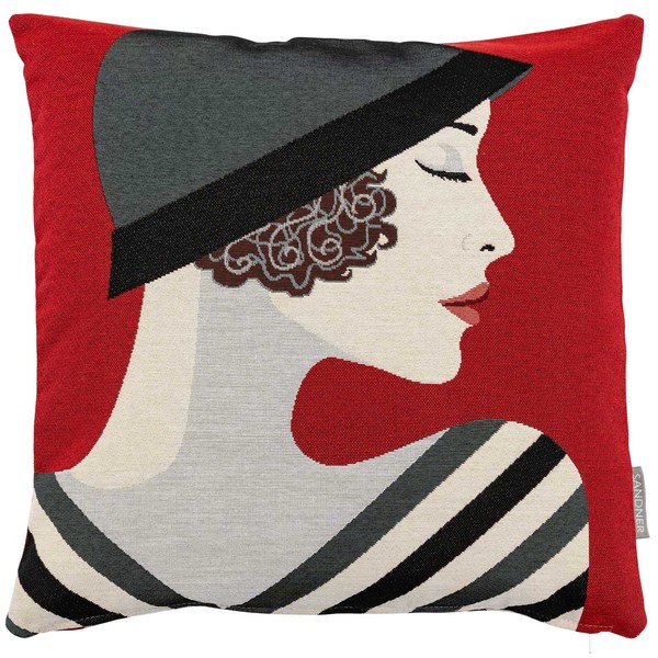 Sandner Madeleine Gobelin-KissenhüLle Kissenbezug Sofakissen Dekokissen 45X45Cm-image