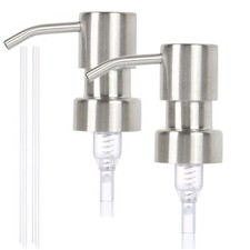Soap and Lotion Dispenser Pumps, Stainless Steel Replacement Bn-l- 28mm