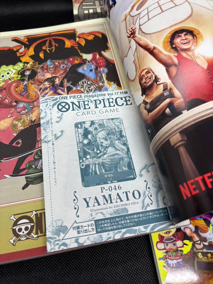 ONE PIECE magazine Vol. 1-17 Set include Wanted Poster w/PROMO