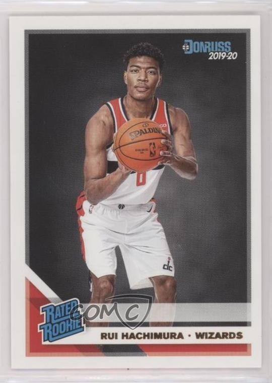 2019-20 Panini Donruss Rated Rookie Rui Hachimura #208 0ru6