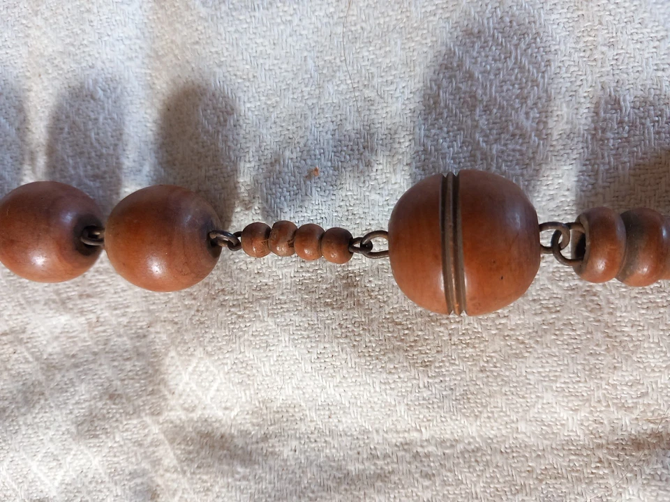 Grand Chapelet Bois Ancien - Photo 4/4