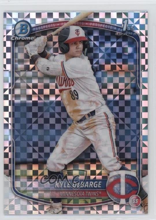 2025 Bowman Chrome Prospects X-Fractor Kyle DeBarge #BCP-139