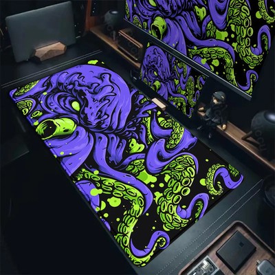 Octopus Monster XXL Gaming Mauspad Große Schreibtischmatte für Gamer