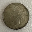 1922-D Peace Silver Dollar $1 Coin Silver 0.9 Fineness Business Strike
