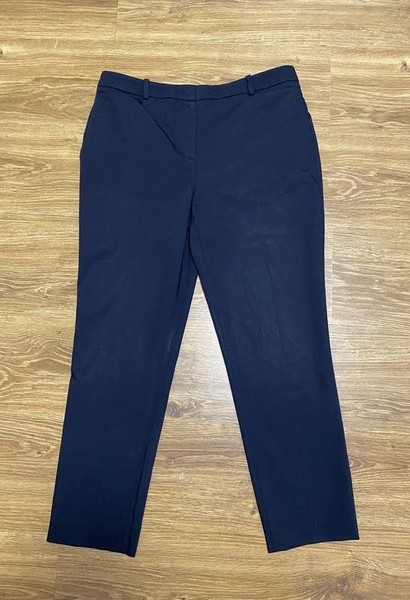 Women Jil Sander Trousers Navy Polyester 38 / M /