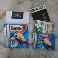 Game Boy Advance GBA Street Fighter Alpha 3 CIB VERY GOOD CONDITION image