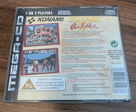 Lethal Enforcers 2 Gun Fighters Sega Mega CD PAL Complete with manual