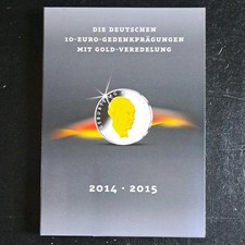 Komplett: Deutsche 10-Euro-Gedenkprägungen m...
