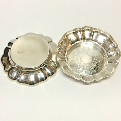 Antique Barker Ellis Set of 4 Silverplate 6