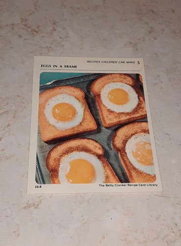 The Betty Crocker Recipe Card Library REPLACEMENT CARD RECIPES CHILDREN CAN MAKE - Picture 6 of 10