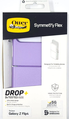 OtterBox Symmetry Series Flex Case for Samsung Galaxy Z Flip4 - Purple Lilac