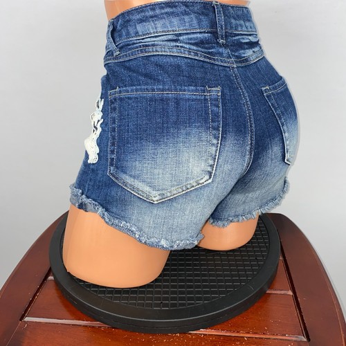 Mudd Denim Jean Shorts Juniors 5 Button Fly FB - Picture 6 of 12