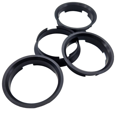 4x Zentrierringe 63,4 - 60,1 Schwarz 63 4 auf 60 1 Made in Germany