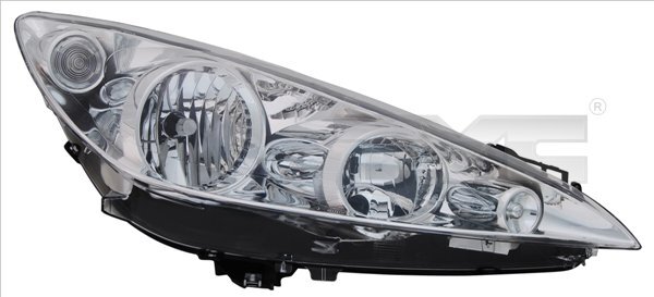 Left TYC 20-1498-05-2 Headlight for PEUGEOT - Image 3