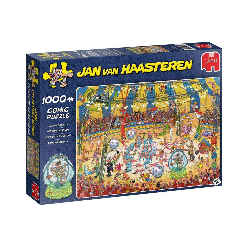 Пазл Jumbo Jan van Haasteren - Zirkus-Akrobatik 1000 Teile 19089 2790₽