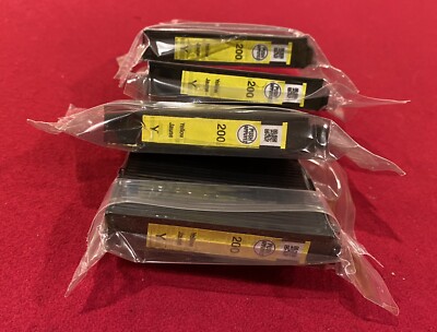 Epson 200 Yellow Ink Cartridge 4 Pack