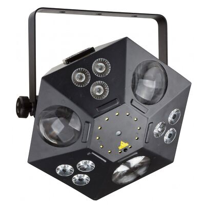 JB Systems ALIEN LED 5 in 1 LED Effekt Laser Strobe UVDisco DJ