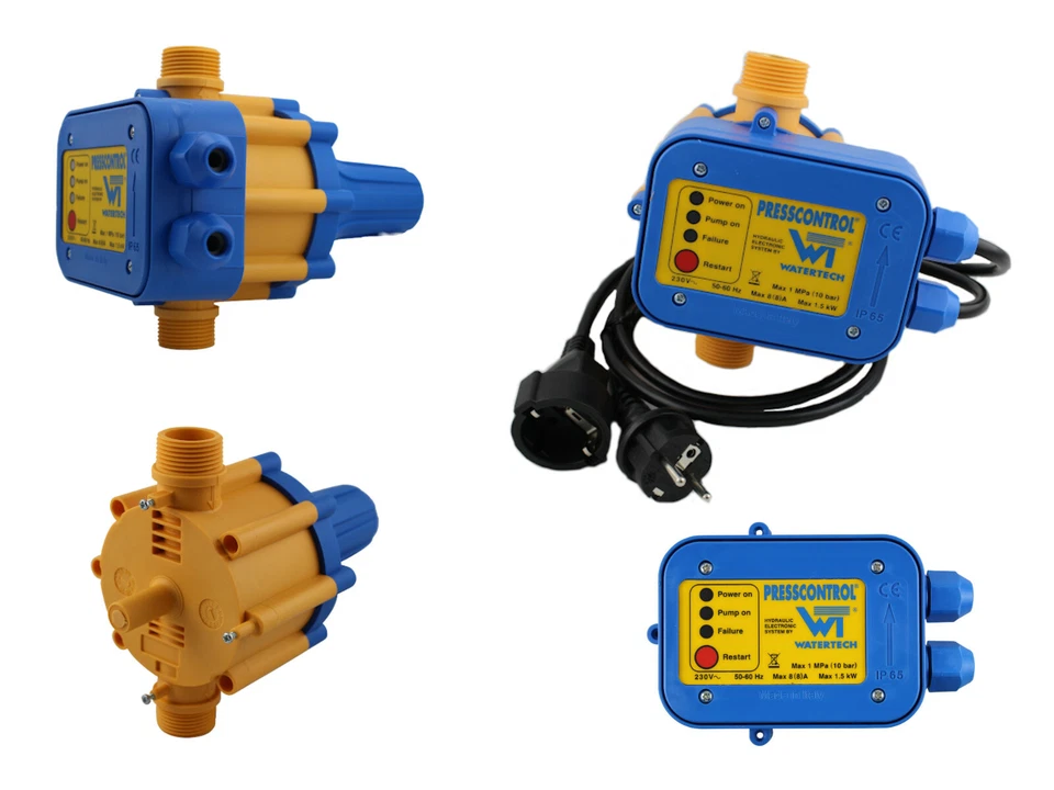 Comando pompa Presscontrol, pressostato elettronico Watertech