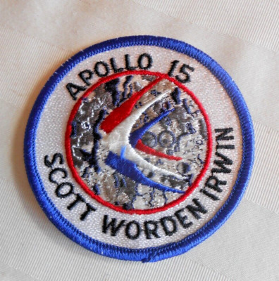 NASA APOLLO 15 SCOTT WORDEN IRWIN - 3  Embroidered - Unused