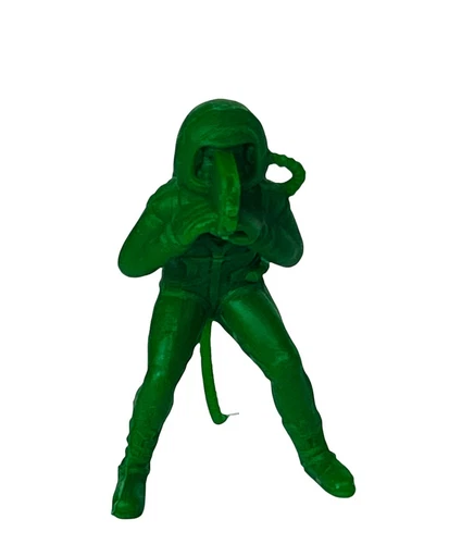 Astronaut MPC Army Men Toy Soldier plastic Nasa US figure vtg Marx Space GREEN 5