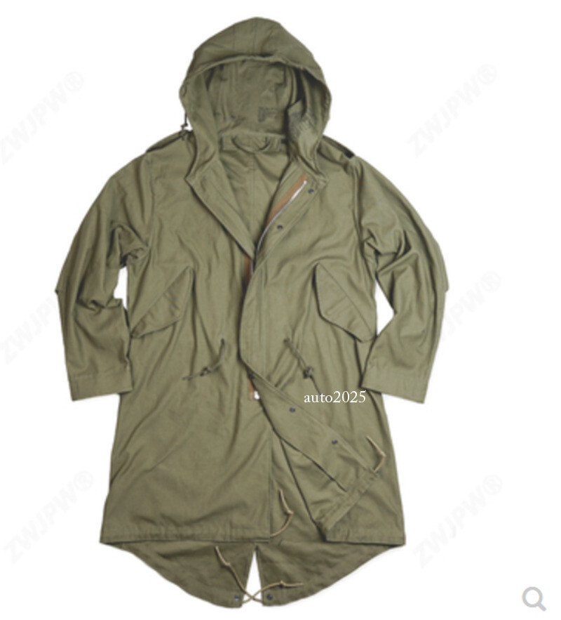 U.S. WW2 Army M-1951 Fishtail Parka Mens M51 Vintage Military