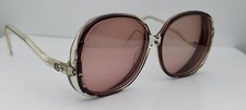 Vintage Diplomat Candy Brown Butterfly Sunglasses Hong Kong FRAMES ONLY